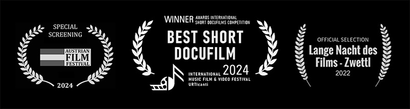 Katharina Klement – Notes, Sound, and Film (Winner Best Short Docufilm at the INTERNATIONAL MUSIC FILM and VIDEO FESTIVAL URTIcanti, Austrian Independend Film Festival, Lange Nacht des Films BlaugelbeZwettl)